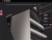 Tablet Screenshot of enix.pl